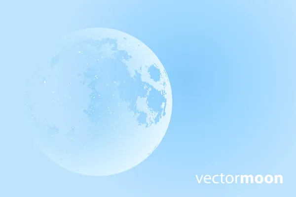 Vektorové měsíc — Stockový vektor