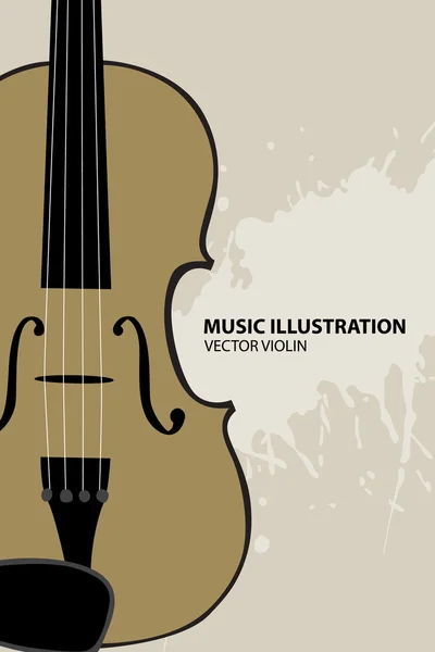 Música ilustración — Vector de stock