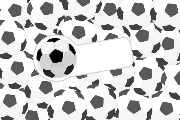 Fotbal ilustrace — Stockový vektor