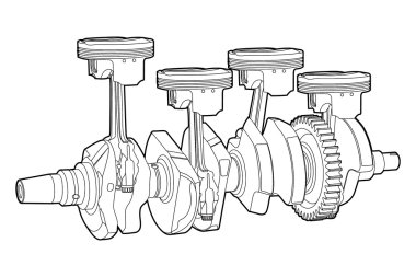 Part of engine clipart