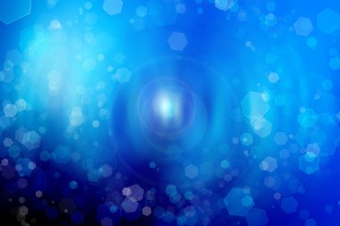 Abstract blue shiny vortex background clipart