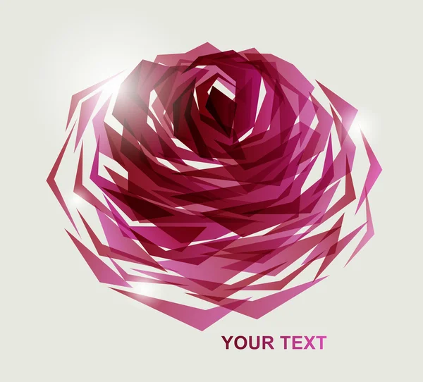 Rose abstract — Stockvector
