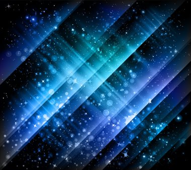 Abstract blue backgrounds - vector
