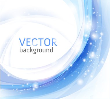 Vector abstract blue background for company style design clipart