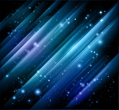 Vector abstract lights background