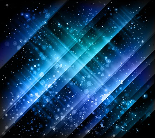 青い背景の抽象化 - ベクトル — ストックベクタ