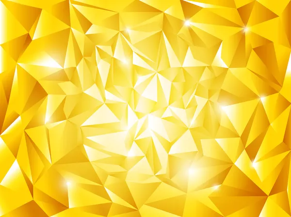 Fond doré abstrait — Image vectorielle
