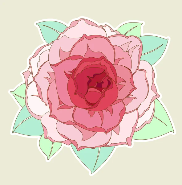 Schöne Blume — Stockvektor
