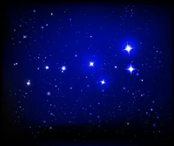 Große Bärenkonstellation — Stockvektor