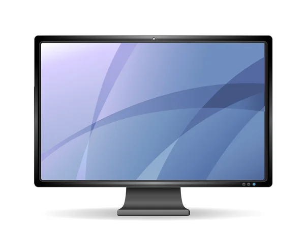 Számítógép-monitor — Stock Vector