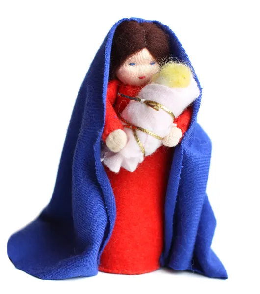 Saint mary och jesus barnet — Stockfoto