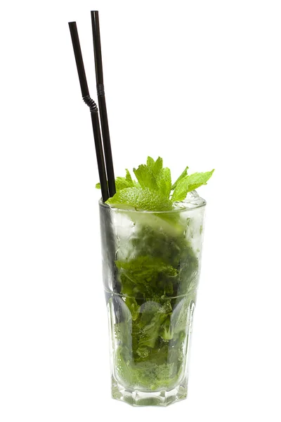 Mojito cocktail isolated on white background — Stock Photo, Image