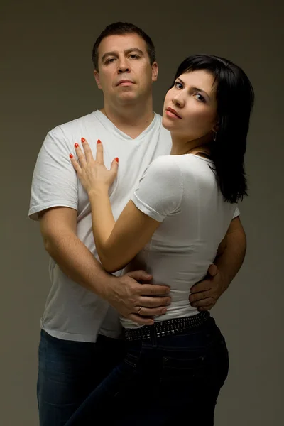 Beautiful couple - passion — Stock Photo, Image