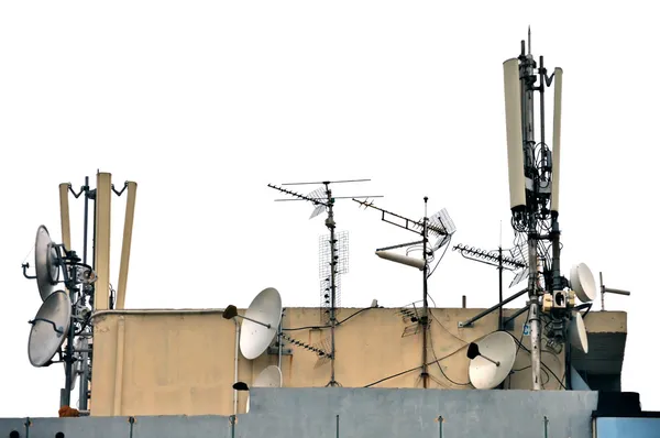 Telecommunicatie antenne — Stockfoto
