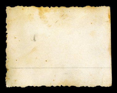 Old photo grunge stained yellow paper clipart