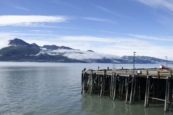 Stock image Harbor in Valdez