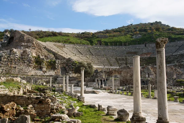 Antigo teatro de efesos — Fotografia de Stock