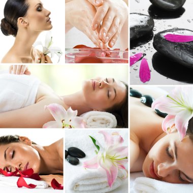 Spa and relax clipart