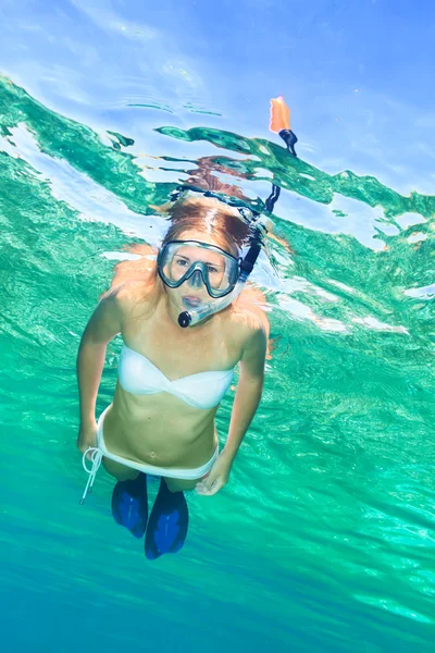 Lo snorkeling — Foto Stock