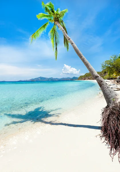 Tropical beach Malcapuya — Stock Photo, Image