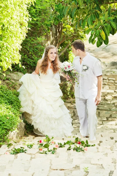 Matrimonio tropicale — Foto Stock