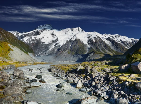 Гірський краєвид, Нова Зеландія — стокове фото
