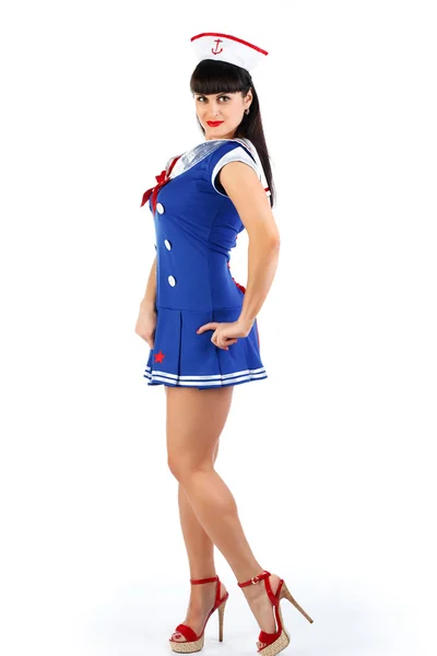 Sailor nő — Stock Fotó