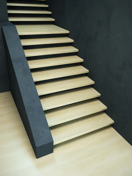 Escalera de madera —  Fotos de Stock