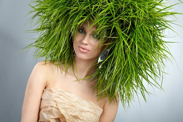 stock image Ecology woman, green concept