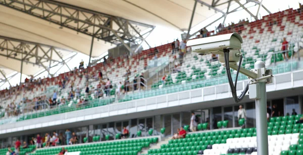Security-camera on stadium — Stock Photo, Image
