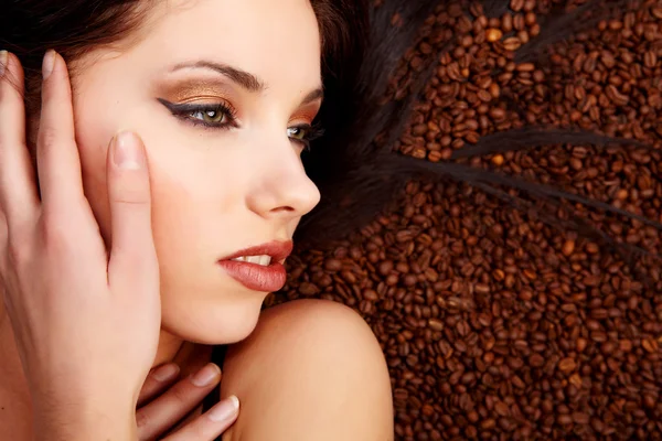 In love with coffee — Stock Photo, Image