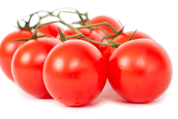 Tomatoes on a white — Stock Photo, Image