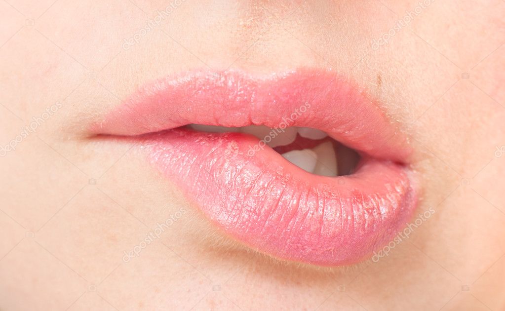 Bite your lip pink — Stock Photo © vlad_star #6008197