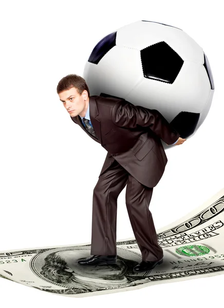 Fútbol / fútbol y dinero —  Fotos de Stock