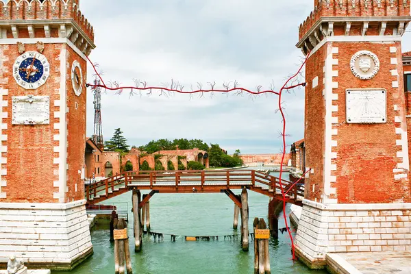 Arkitekturen i den gamla Venedig — Stockfoto