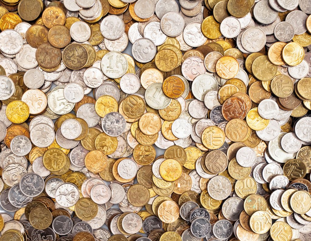 Coins background Stock Photo deltaoff 6296125