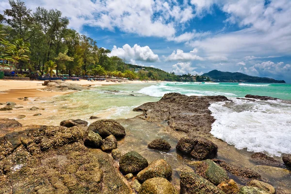 Exotic tropical beach. — Stock Photo, Image