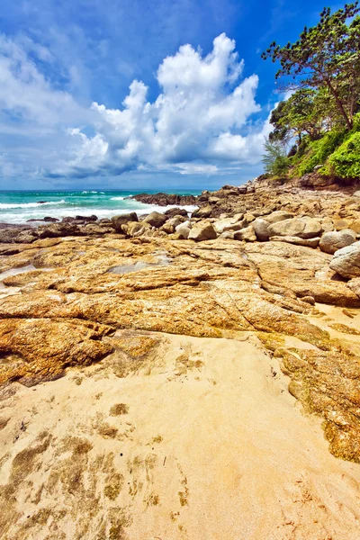 Egzotikus trópusi strand. — Stock Fotó