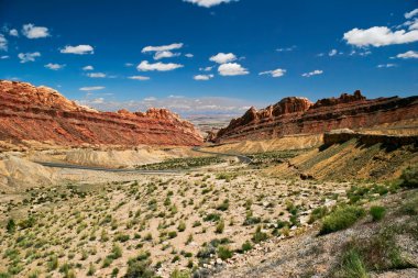 zion canyon yamaçları. Utah. ABD.