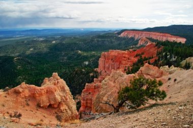 bryce canyon bakış açısından görüntüleme. Utah. ABD