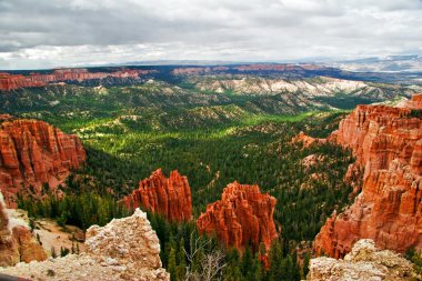 bryce canyon bakış açısından görüntüleme. Utah. ABD