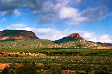 utah state manzarası. ABD