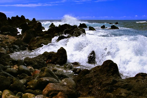 Blick auf den Ozean auf der großen Insel. hawaii — Stockfoto