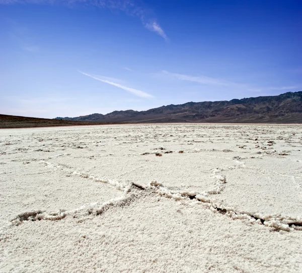 没有生命的死亡谷景观 — 图库照片