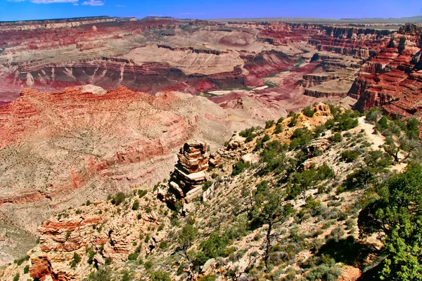 Skvělý výhled na grand canyon — Stock fotografie