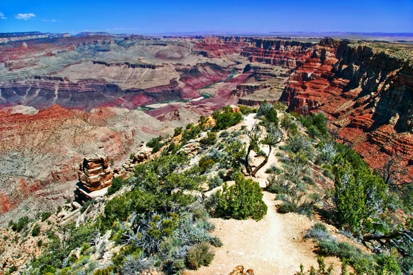 Skvělý výhled na grand canyon — Stock fotografie