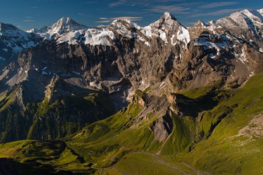 schilthorn dağdan göster