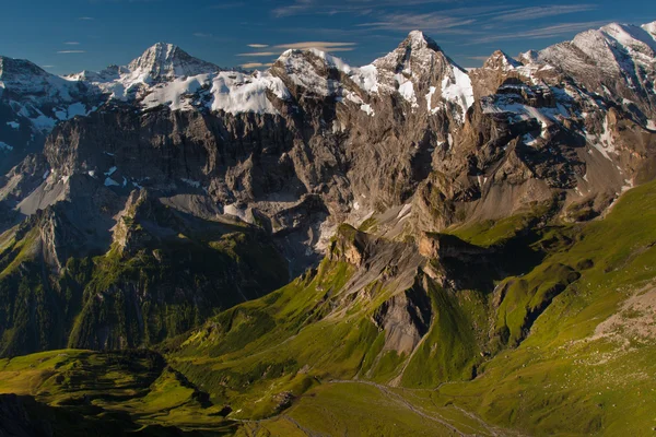 Vista da montanha Schilthorn — Fotografia de Stock