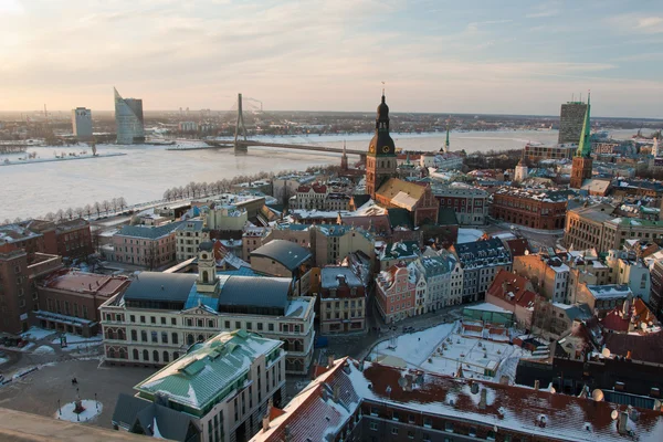 Vista del pueblo de Riga —  Fotos de Stock