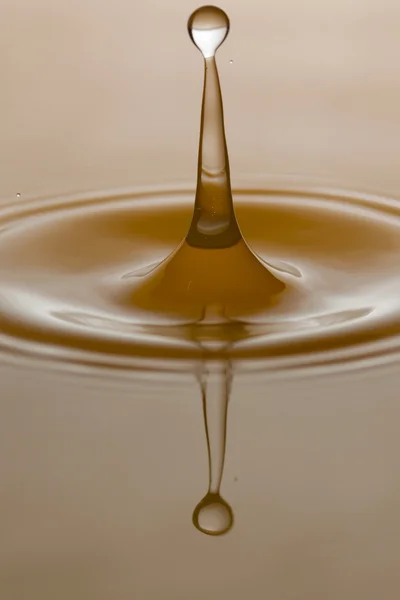 stock image Water drop splashing